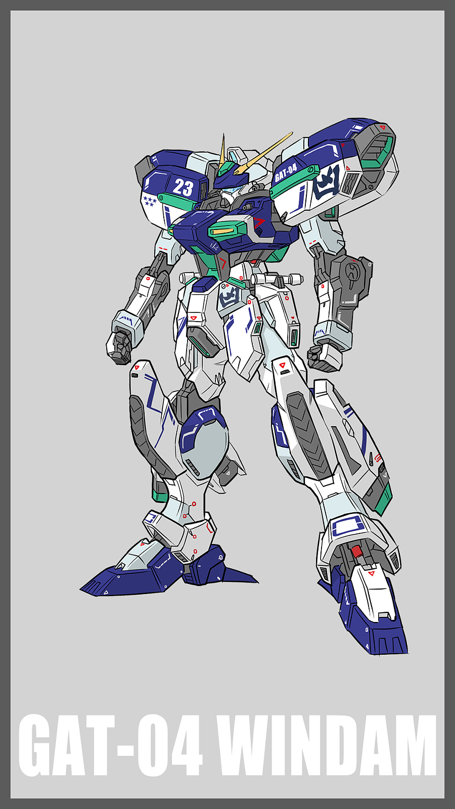 【机械设定】高达SEED Destiny量产机Winda