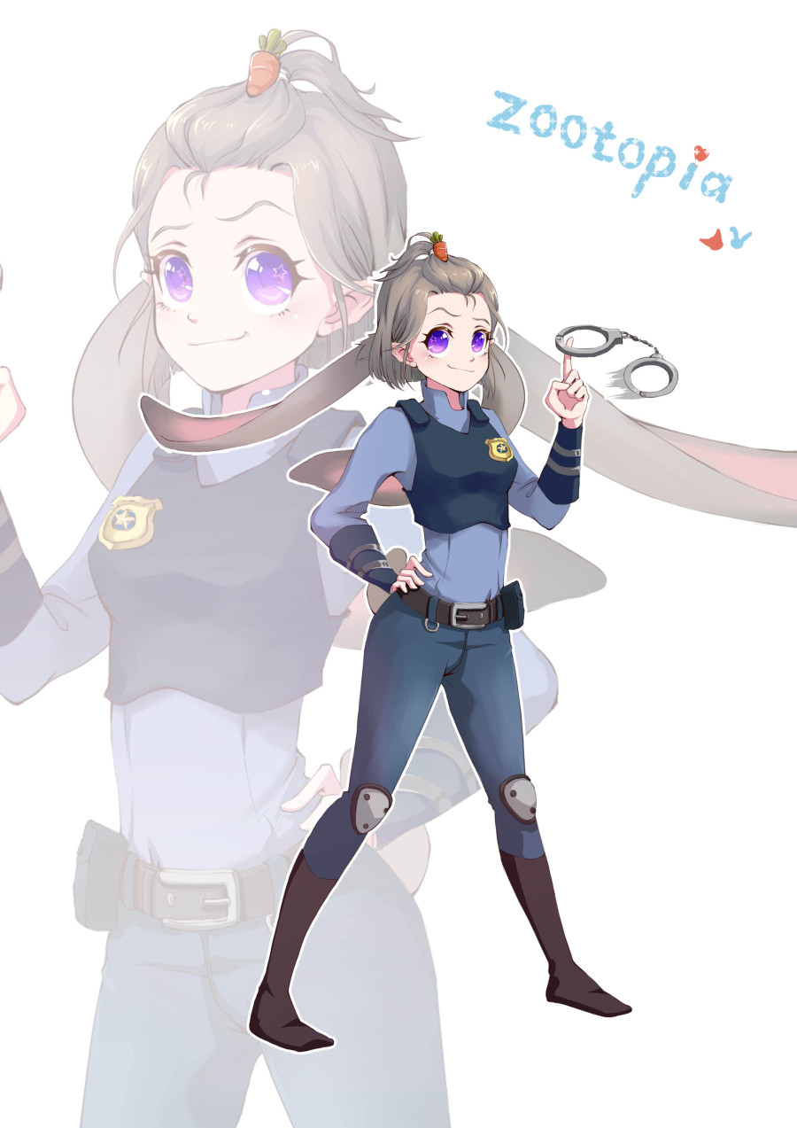 疯狂动物城 judy同人|单幅漫画|动漫|宽屏的噬言