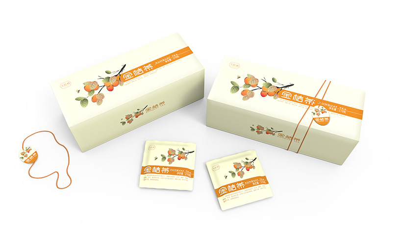 金桔茶包装设计|桂林特产包装设计|品牌形象包