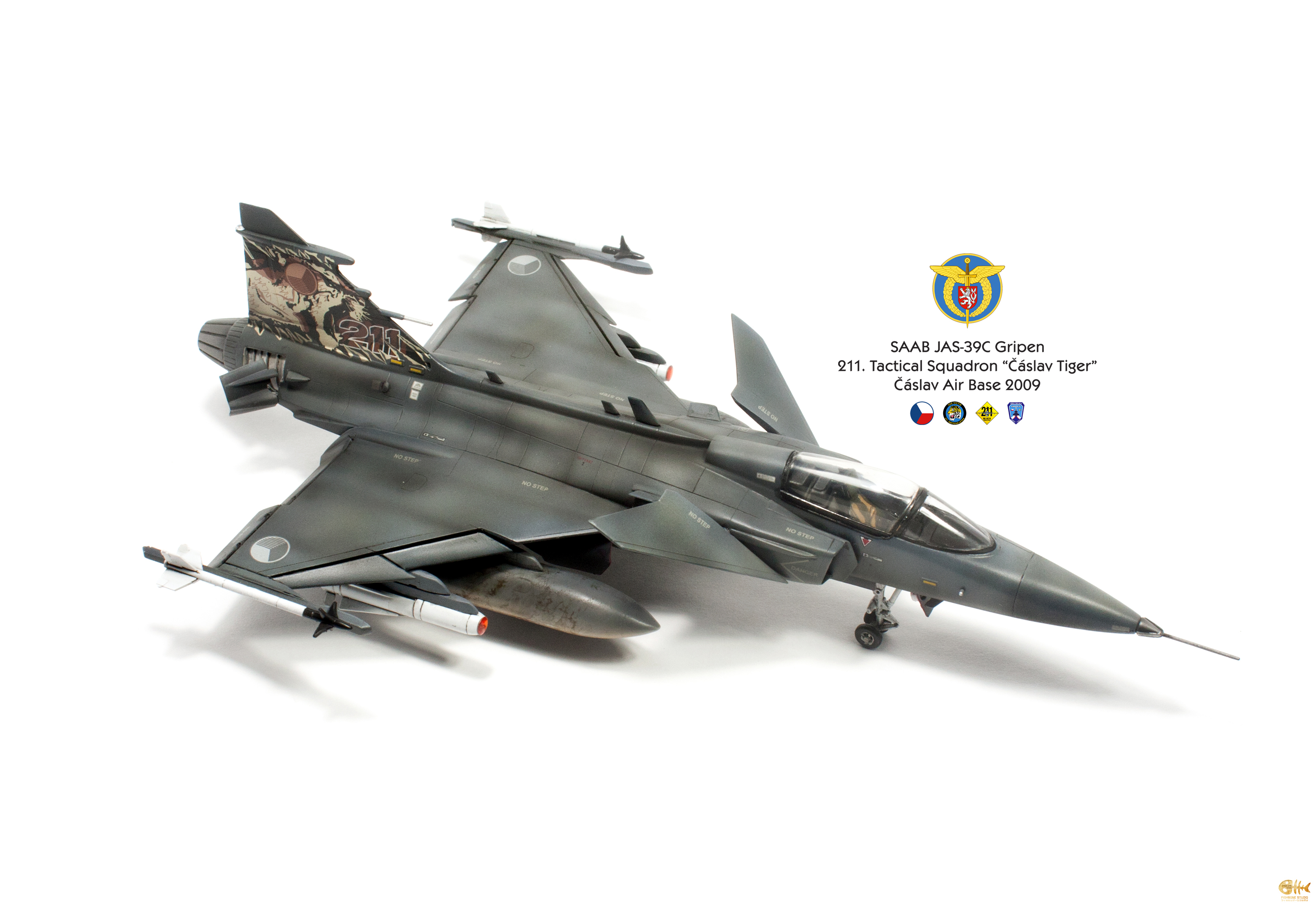 1\/72 捷克空军 Jas-39C 狮鹫 恰斯拉夫猛虎 |手