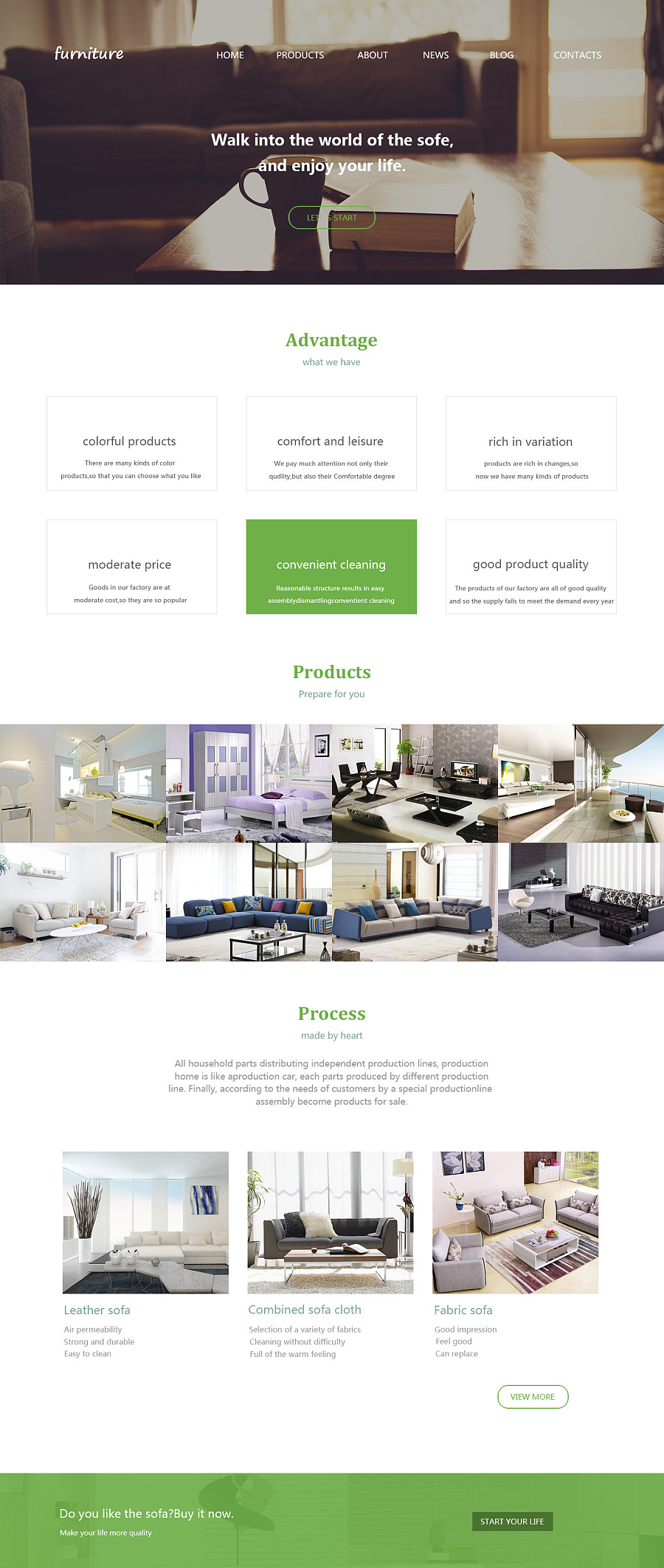 家具网页|企业官网|网页|时间的漩涡YY - 原创设