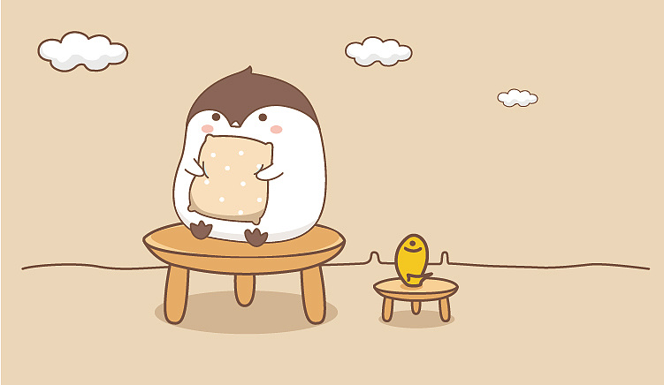 小企鹅咕叽_微信表情|动漫|网络表情|素子sz - 原