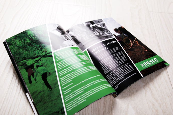 深圳INDIER青年户外运动俱乐部品牌宣传画册