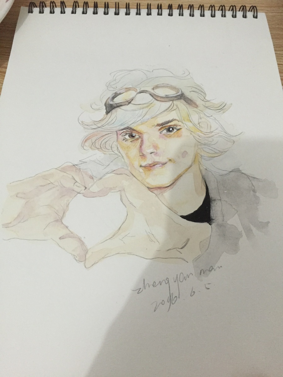 临摹 快银 x战警 天启|绘画习作|插画|TristanZ -