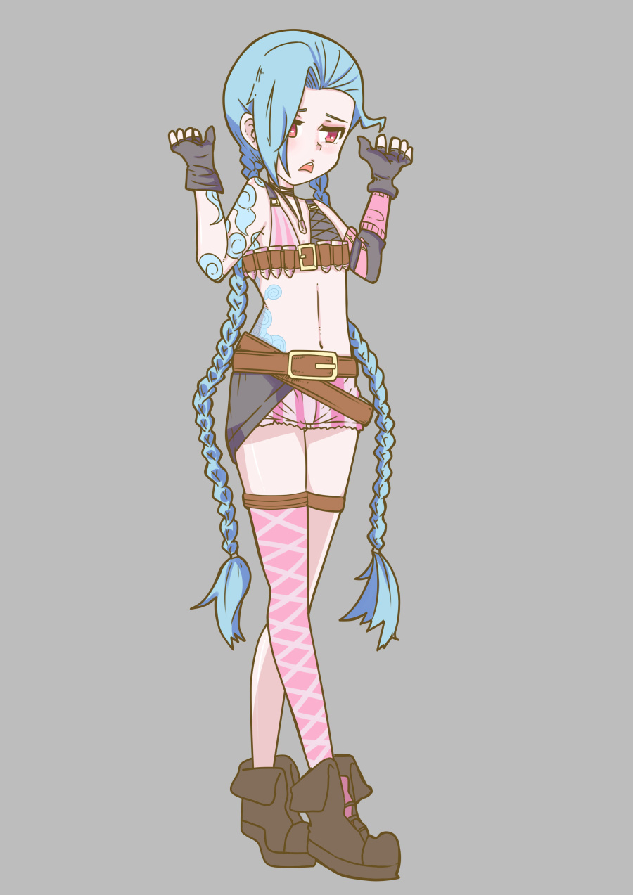 金克丝|单幅漫画|动漫|木丁丁的凹凸曼 - 原创设