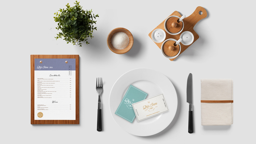 兰夏尔澳洲牛排轻食餐厅-品牌设计 By LeoChe