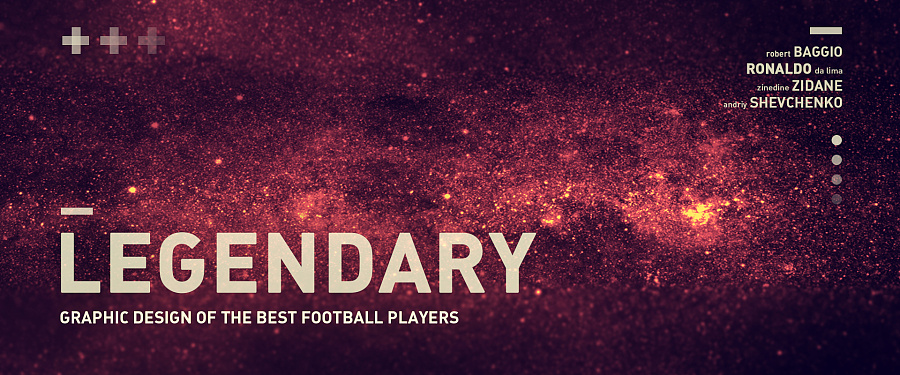 LEGENDARY 足球巨星系列|其他平面|平面|Tav