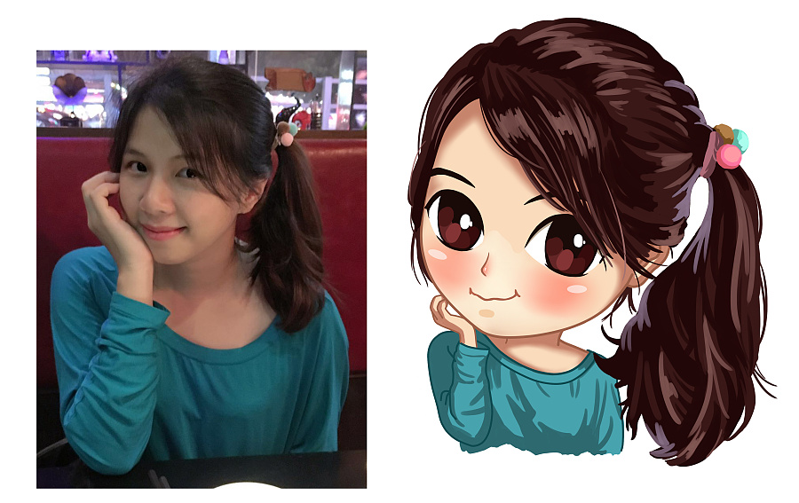 卡通人物画|绘画习作|插画|LS芋 - 原创设计作品 - 站酷 (ZCOOL)