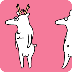 大肿马和pp鹿的欢乐日常(表情包) - 原创作品 - 站酷