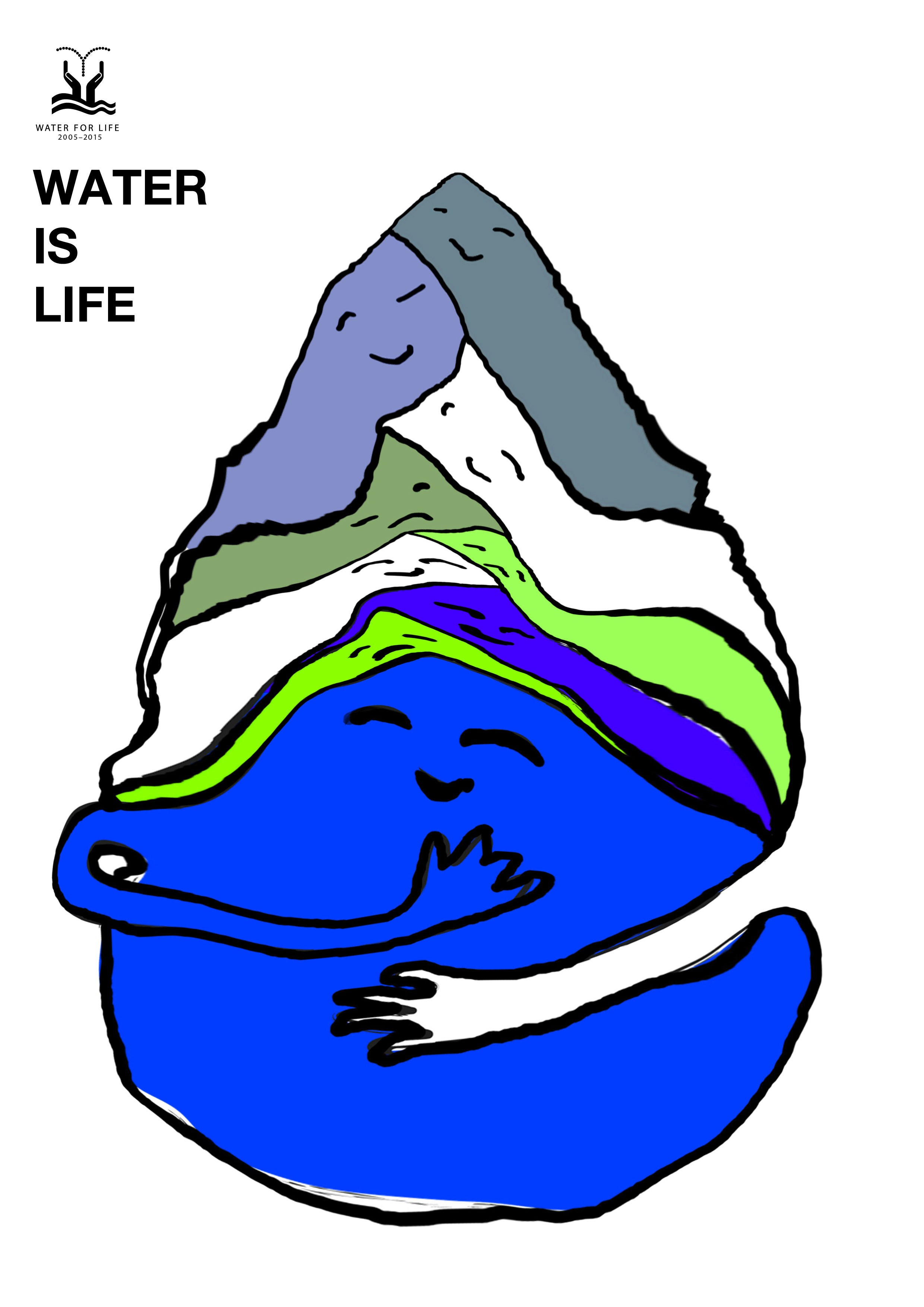 水是生命海报