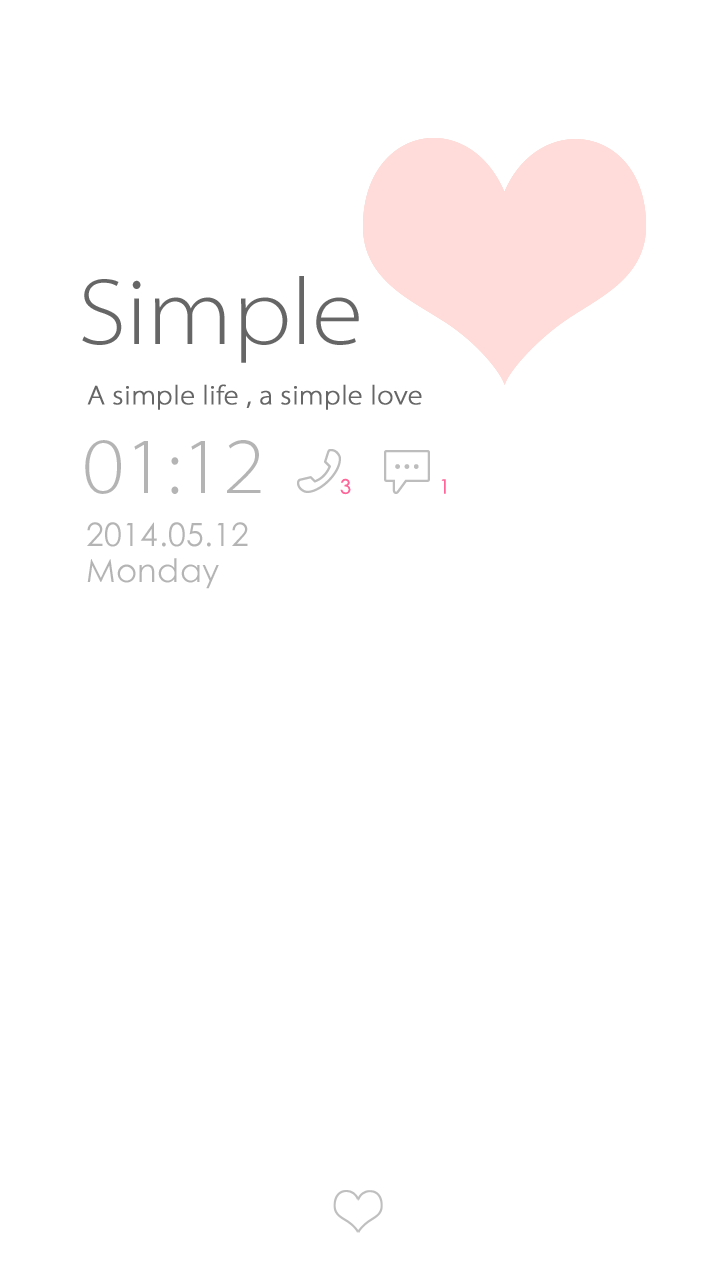 simple love|ui|app界面|小月半来了 - 原创作品