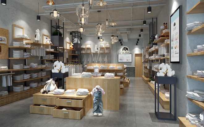 建设路育婴店装修设计案例-成都育婴店装修设计公司|室内设计|空间\/建筑|成都商业空间装修 - 原创设计作品 - 站酷 (ZCOOL)