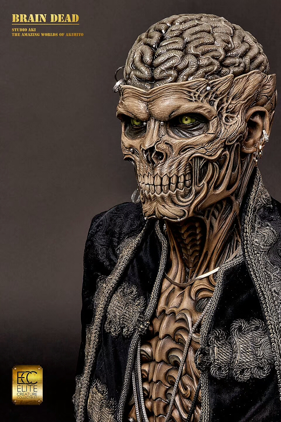 ECC 池田朗人(AKIHITO)作品:骷髅男爵 Brain Dead|手工艺|手办\/原型|VeryMuseum - 原创作品 - 站酷 (ZCOOL)