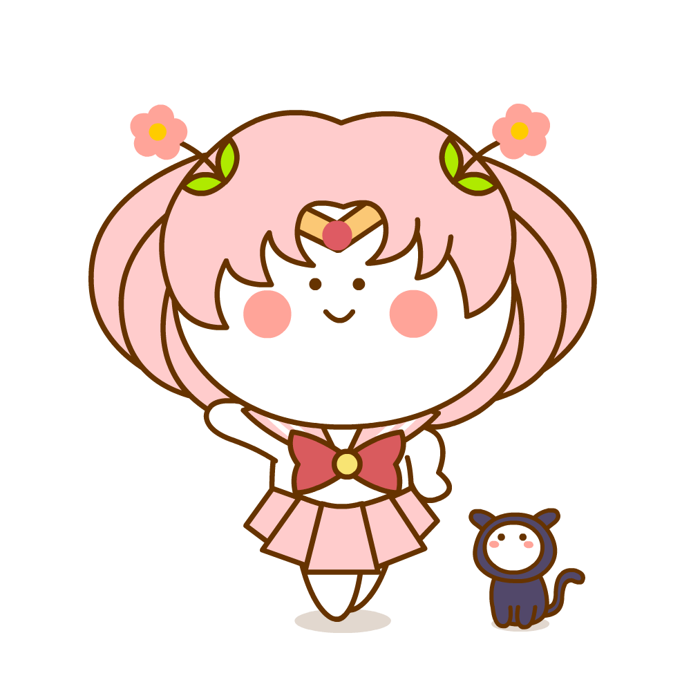 二花 桃小仙 微信表情 卡通动漫 头像壁纸~美少女战士