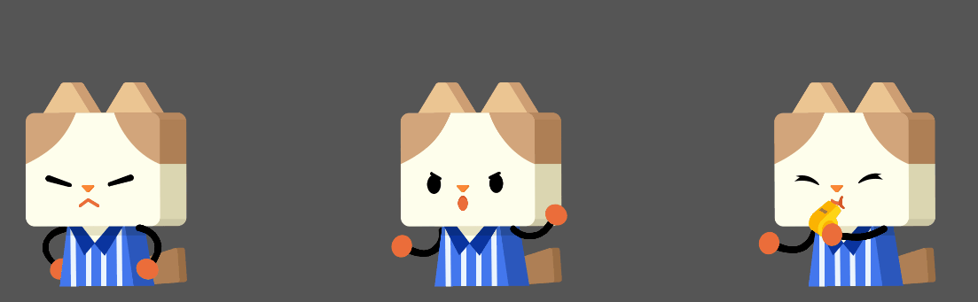 小猫奇奇表情系列spine动画