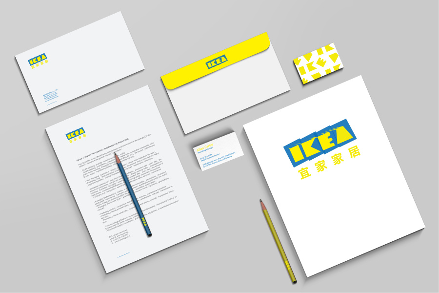 宜家VI再设计|VI\/CI|平面|波罗的海洋 - 原创设计
