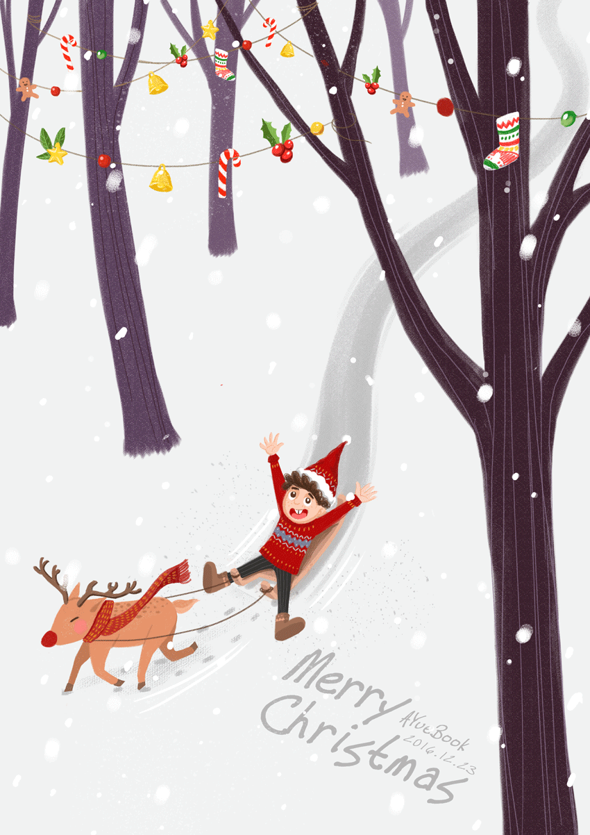 圣诞插画