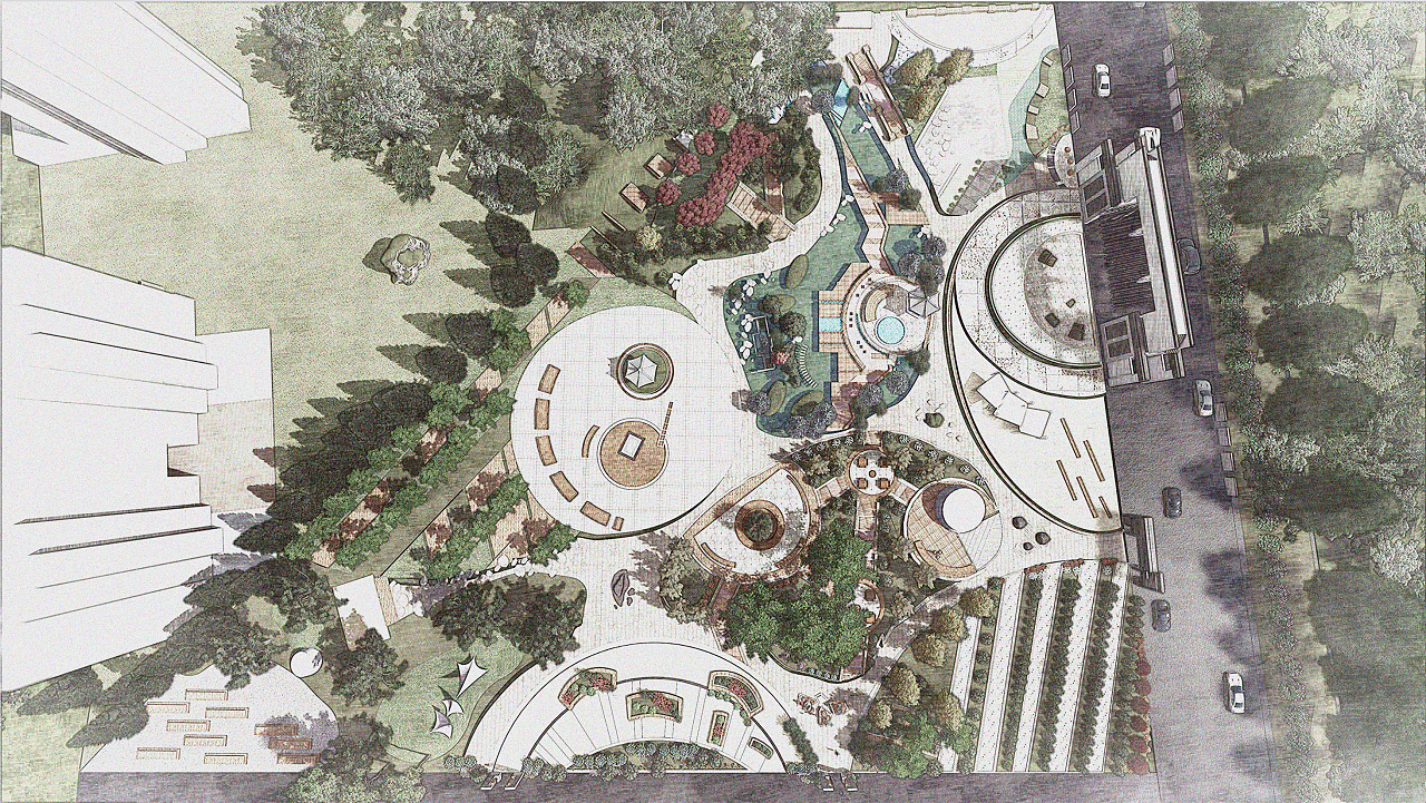 鞍山市万水河公园-景观方案设计|空间|景观设计