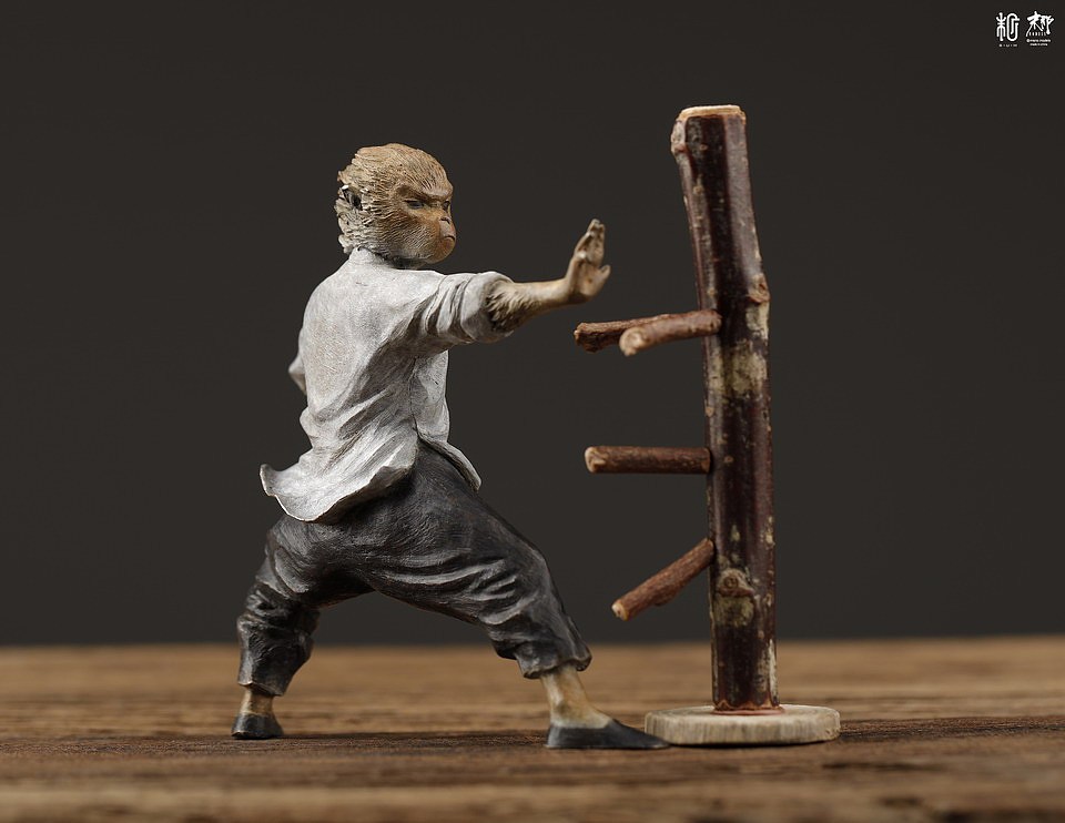 末那x刘冬子丨末匠系列之《东方猴子》铸铜雕像