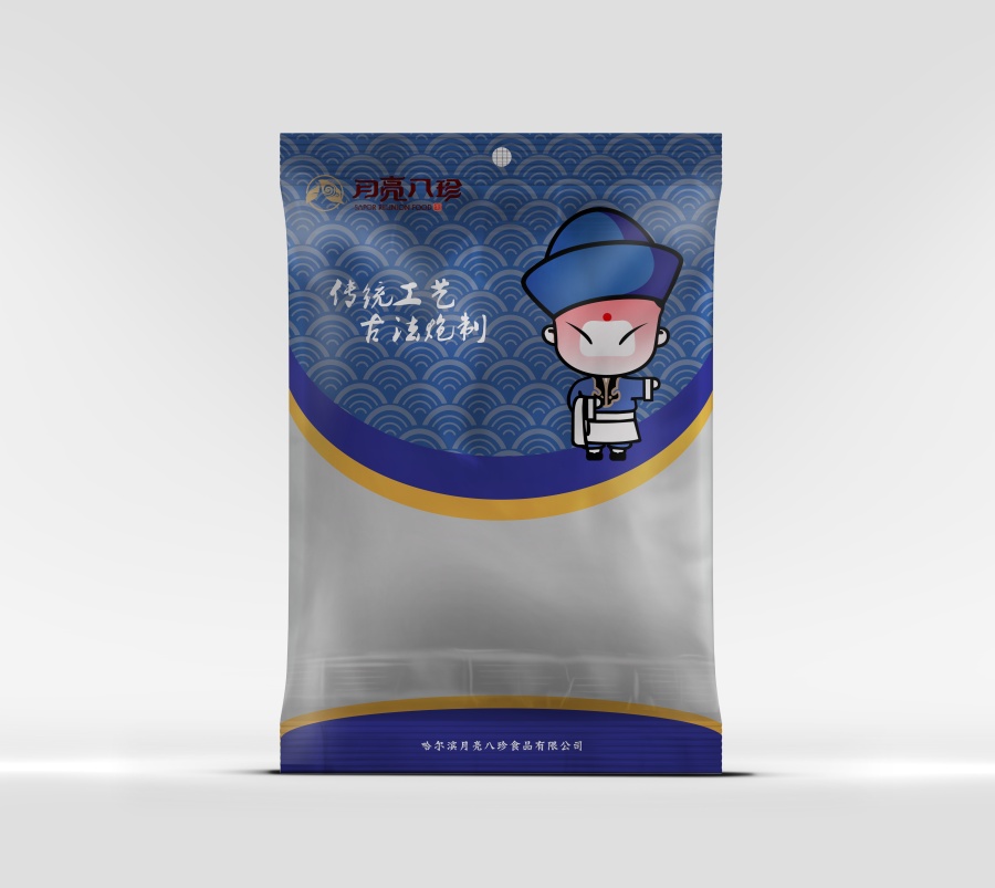 月亮八珍熟食包装袋|包装|平面|设计师经纶 - 原