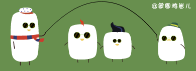 原创表情动画--蒙圈鸡崽儿~(以此记录我那既蒙圈又的)