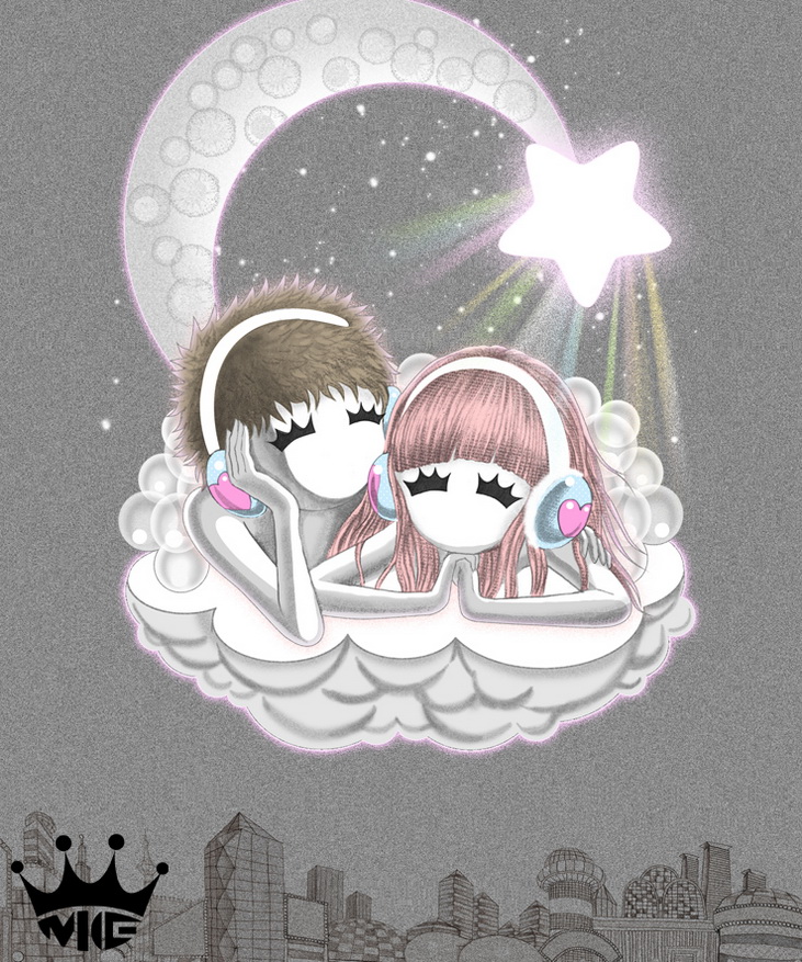 《爱式》米格天堂原创短篇绘本|商业插画|插画