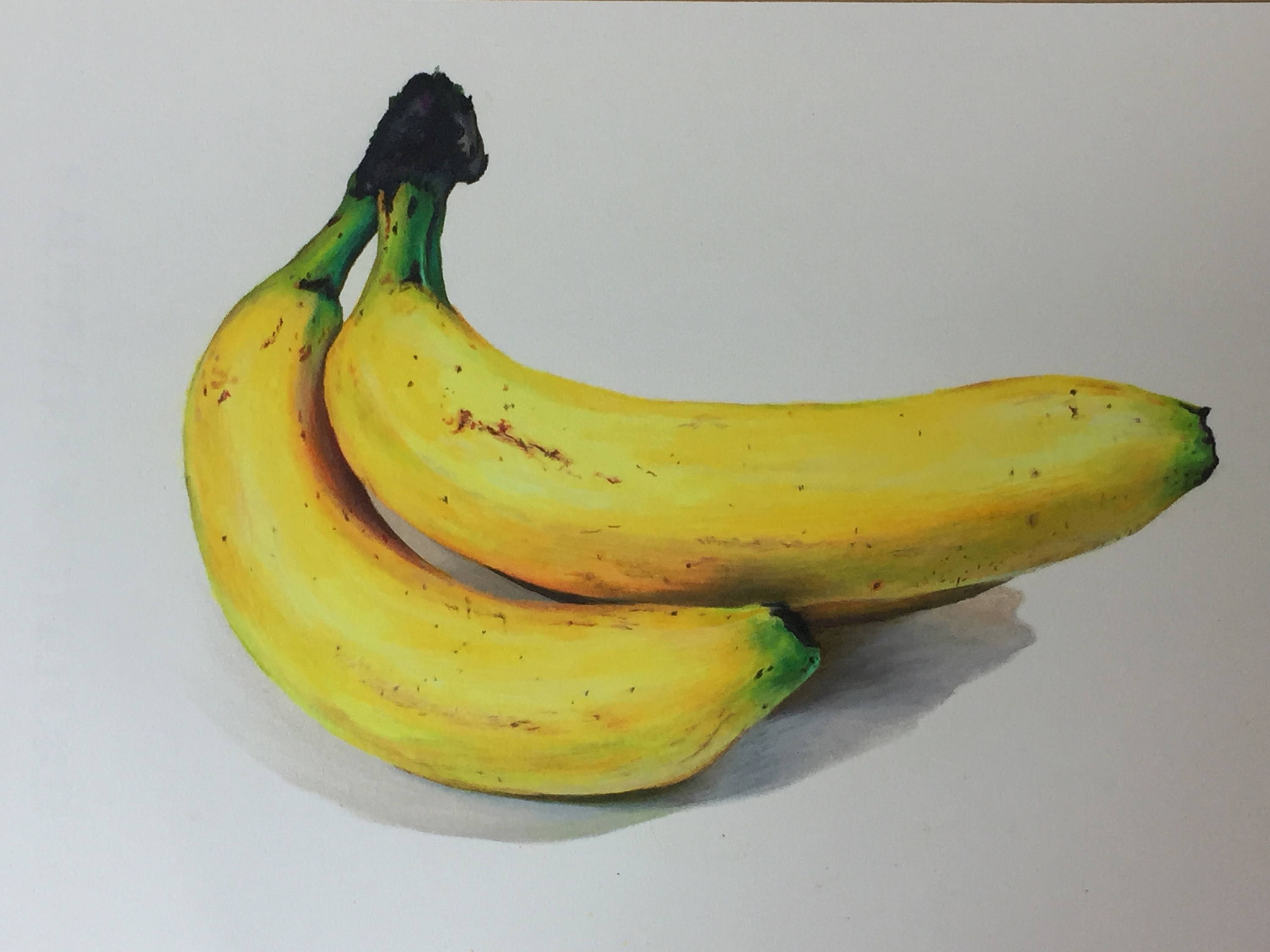 香蕉|纯艺术|绘画|潇核 - 原创作品 - 站酷 (zcool)