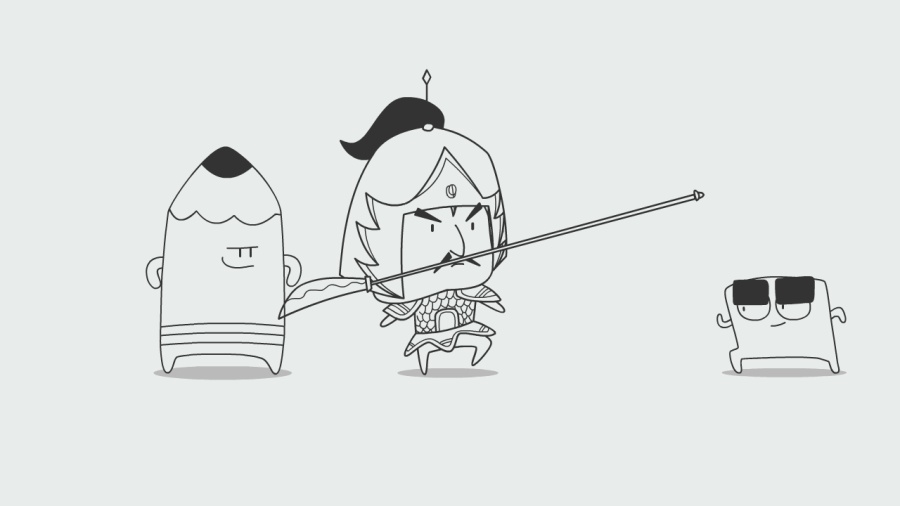 《文具风波》|二维动画|动漫|陈皮果 - 原创设计