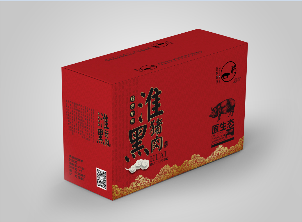 淮黑猪肉产品包装