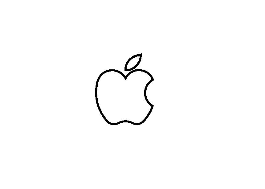 模仿练习苹果logo