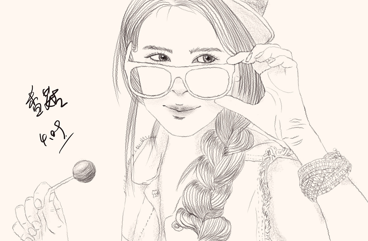 初学转手绘|插画|其他插画|忧伤的小胖子 - 原创作品 - 站酷 (ZCOOL)