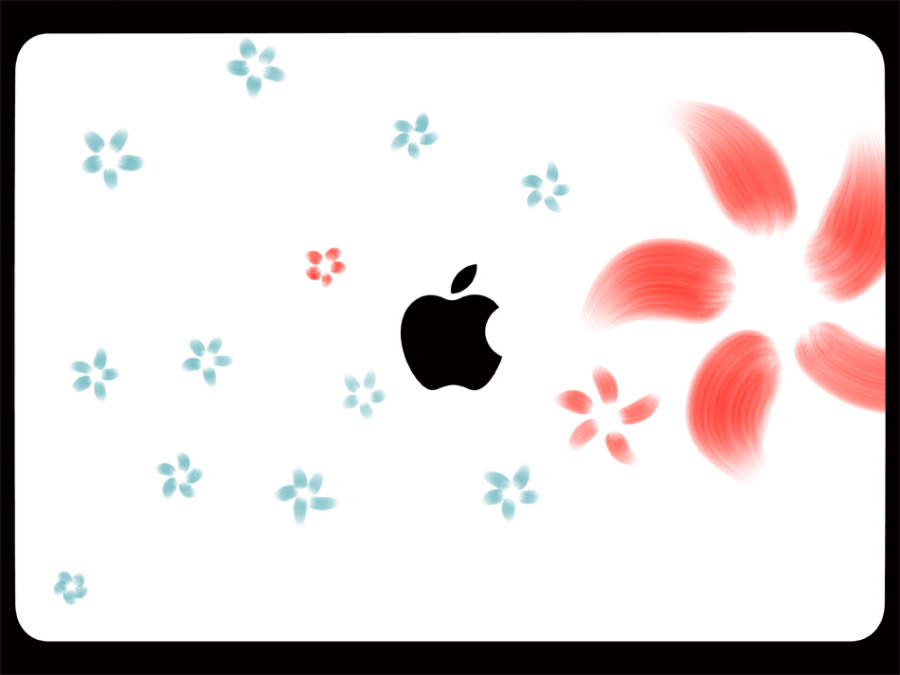 樱花盛开|绘画习作|插画|夏巍 - 原创设计作品 - 