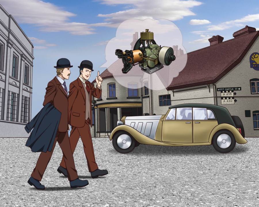 巧虎交通工具.莱特兄弟|儿童插画|插画|liang_k 