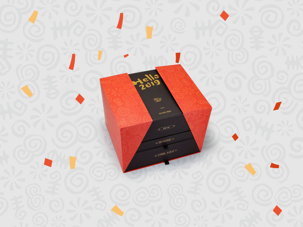 融盒-融创行政2019年新年礼品