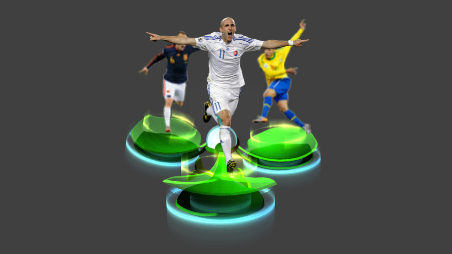 中央电视台2012世界杯豪门盛宴演播室虚拟置