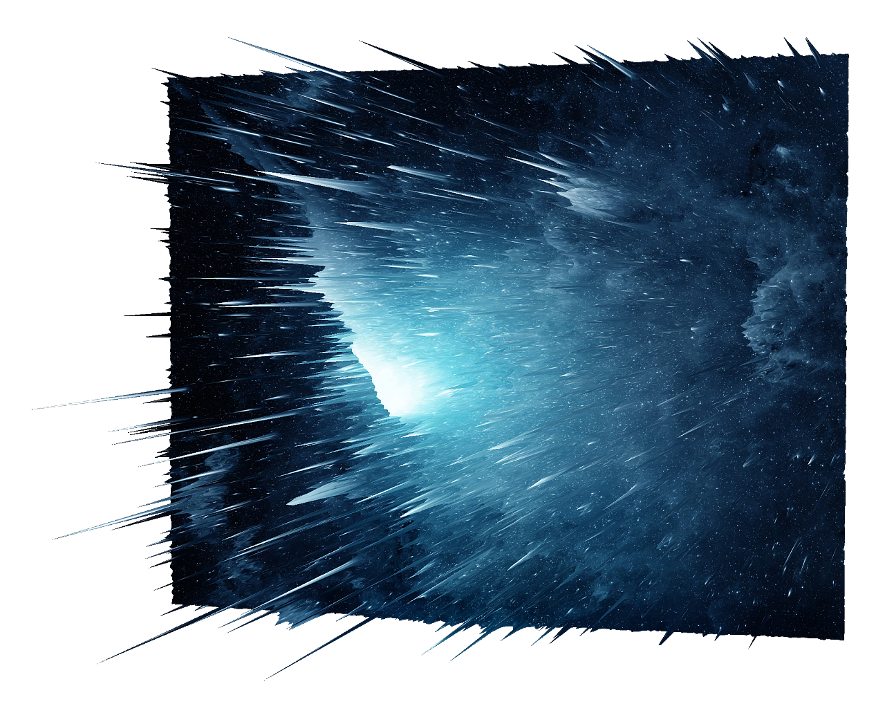 PS制作3D粒子飞散效果|平面|海报|纳尼妹子 -