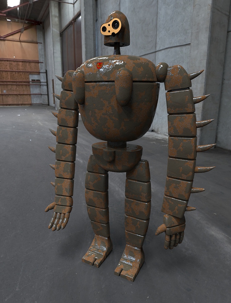 天空之城机器人|三维|动画\/影视|迪拜塔2010 - 原