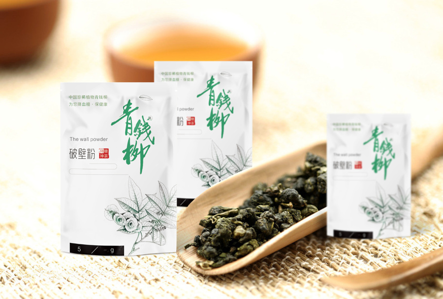 青钱柳 茶叶类包装|包装|平面|mabanban - 原创