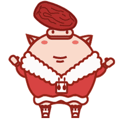 属相:猪. 星座:天猪座.  福多是一只元气满满的福气小猪仔.