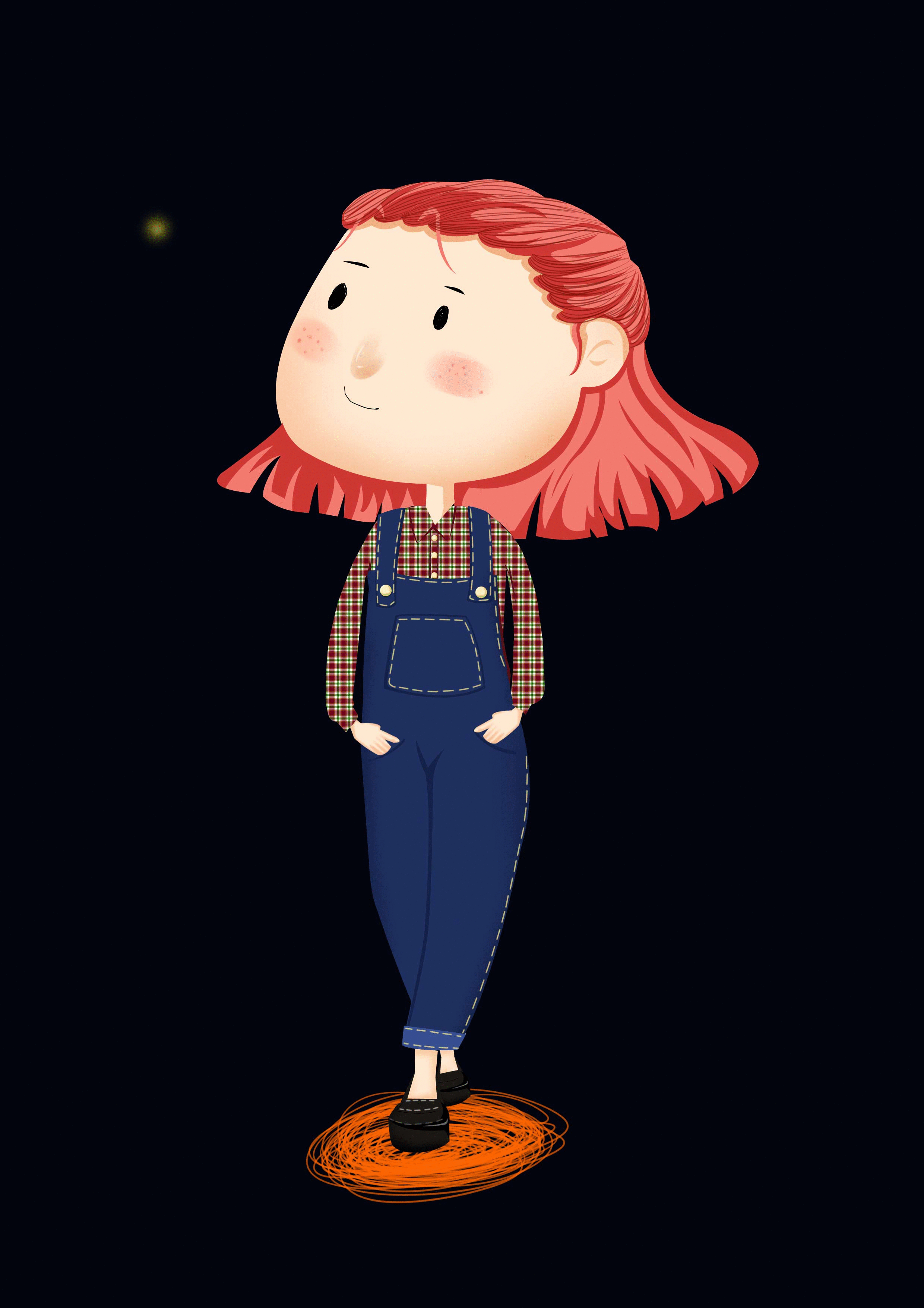 一个人|插画|创作习作|西西社 - 原创作品 - 站酷 (zcool)