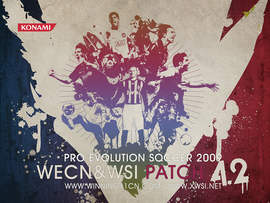 实况足球WECN历代游戏封面|海报|平面|192阿