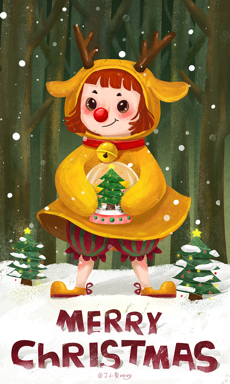 365天手绘计划25365冬天快乐