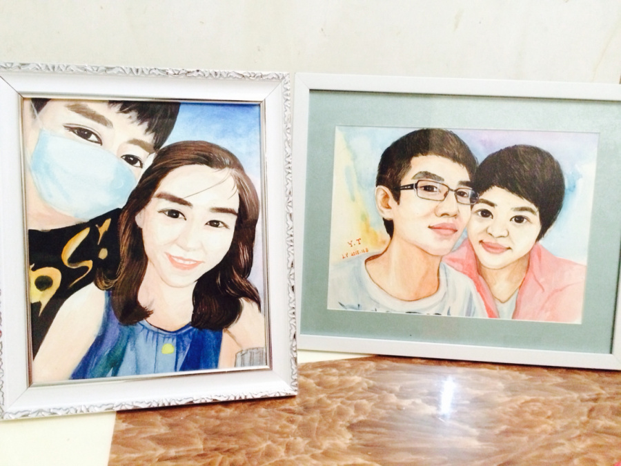 爱情的模样|水彩|纯艺术|Angell格 - 原创设计作