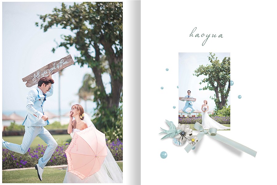 婚纱摄影 相册模板 清新 韩式婚纱照 日式婚纱摄