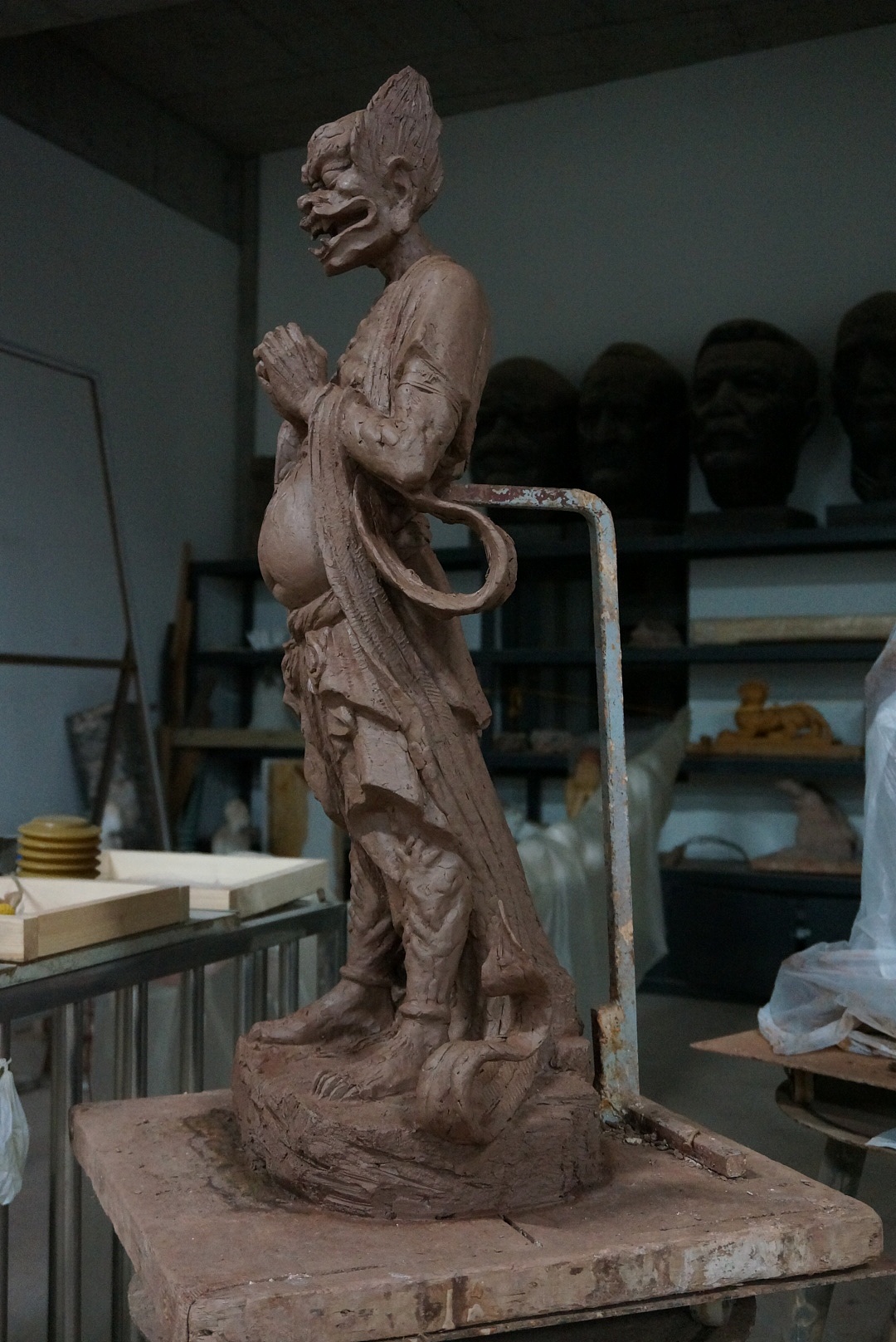2015 泥塑狮子之二 （定件）|纯艺术|雕塑|曾子雕塑工作室 - 原创作品 - 站酷 (ZCOOL)