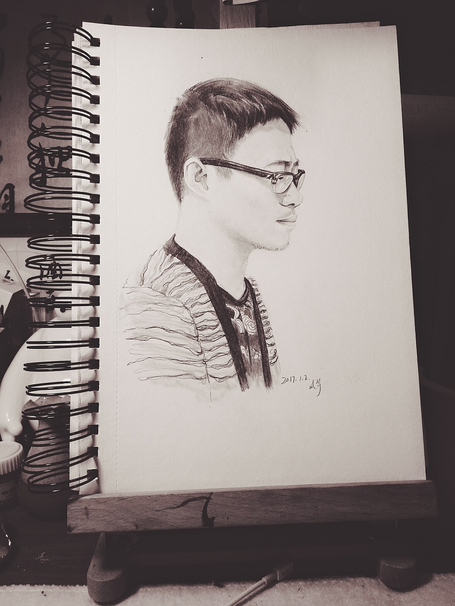 男神|素描|纯艺术|无物之阵 - 原创设计作品 - 站酷 (ZCOOL)