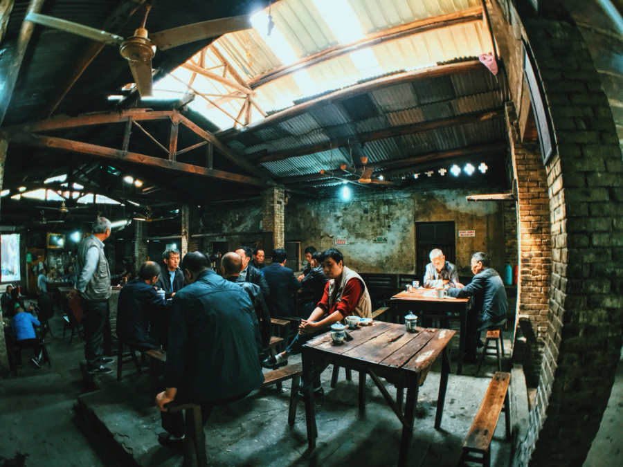 重庆交通茶馆|纪实\/新闻|摄影|跳骚崔老板 - 原创