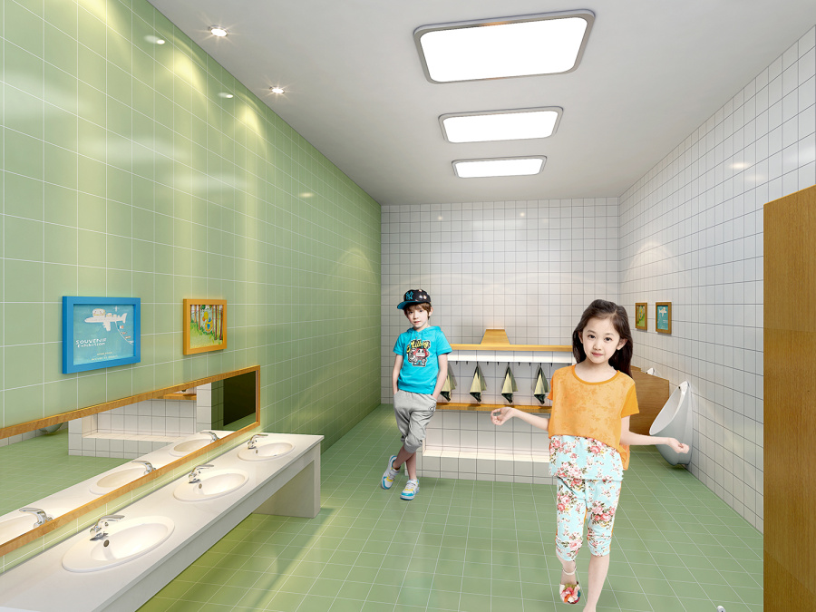 四川兰湾国际幼儿园品牌装修设计案例|室内设