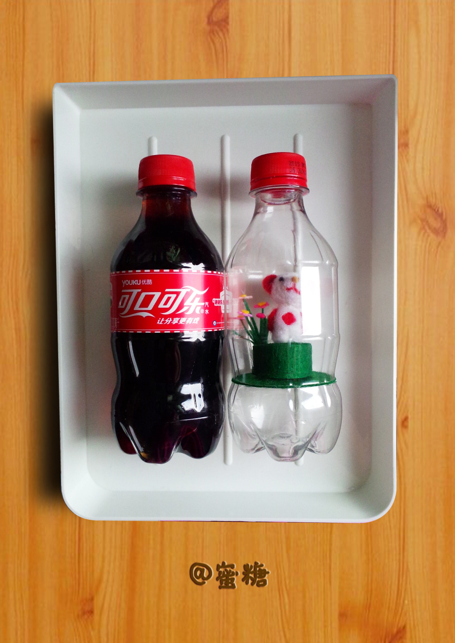 毛毡戳起来 瓶装更尽兴|其他手工|手工艺|闲客 