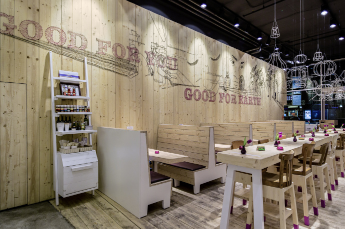 龙泉奶茶店装修设计8090客户群体奶茶店|室内